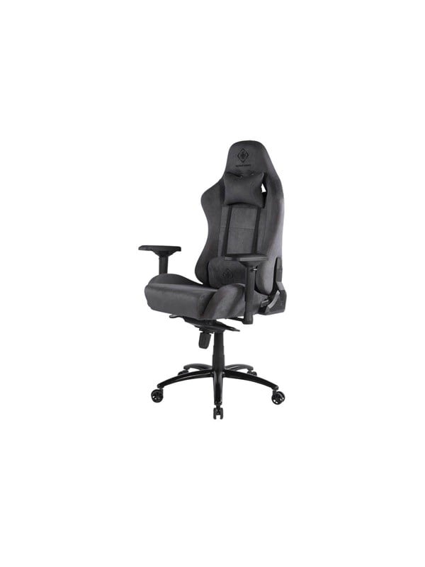 Deltaco Gaming Dc440d Gaming Chair Dark Grey Gamer Stol Mørkeblå Grå Aluminium Til 130 - Deltaco Gaming  - 7333048053930