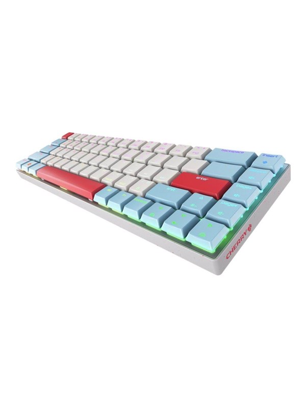 Hvid Cherry Gaming Tastatur Tysk - Cherry Gaming  - 4025112103087
