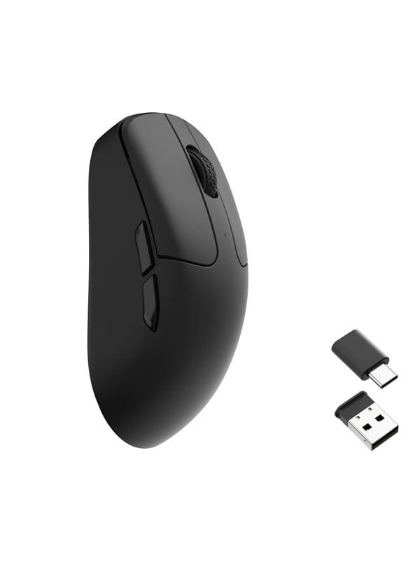 Sort Keychron Wireless Gaming Mus Optisk Knapper - Keychron Gaming  - 4895248808626