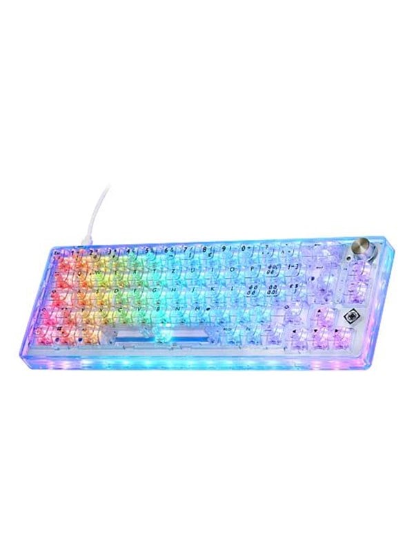 Deltaco Gam 160 Keyboard Gaming Tastatur Transparent - Deltaco Gaming  - 7333048064042