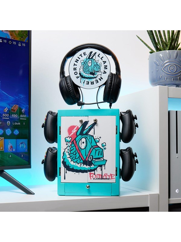 Numskull Fortnite Gaming Locker Controller Ampamp Headset Stand - Numskull Gaming  - 5056280458869