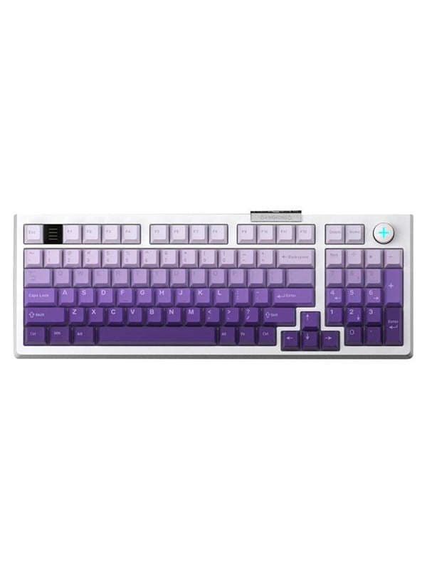 Hvid Darmoshark Top98 Gaming Tastatur Amerikansk Engelsk - Darmoshark Gaming  - 6953460504219