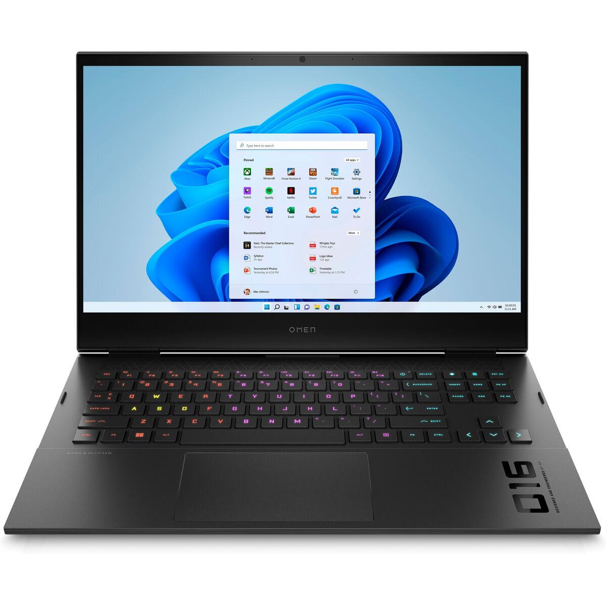 Bærbar Omen Bærbar B1006ns 12700h Ram Ssd Nvidia Geforce Rtx 3060 Spansk Qwerty - Hp Laptop  - 0196548148387
