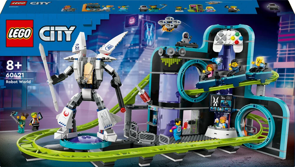 60421 Lego City Robot World Rutsjebanepark - Lego Gaming  - 5702017587257