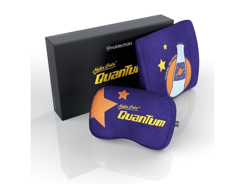 Noblechairs Fallout Nuka Cola Quantum Neck Pillow Lumbar Pillow Violet Stk Pic Icon Hero Legend - Noblechairs Gaming  - 4251442508692