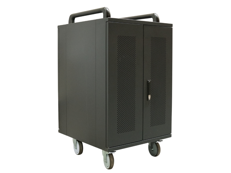 Sort Avtek International Avtek Charging Cart Bærbart Enhedshåndteringsskab Laptop Vekselstrøm Nøgle - Avtek Laptop  - 5907731316842