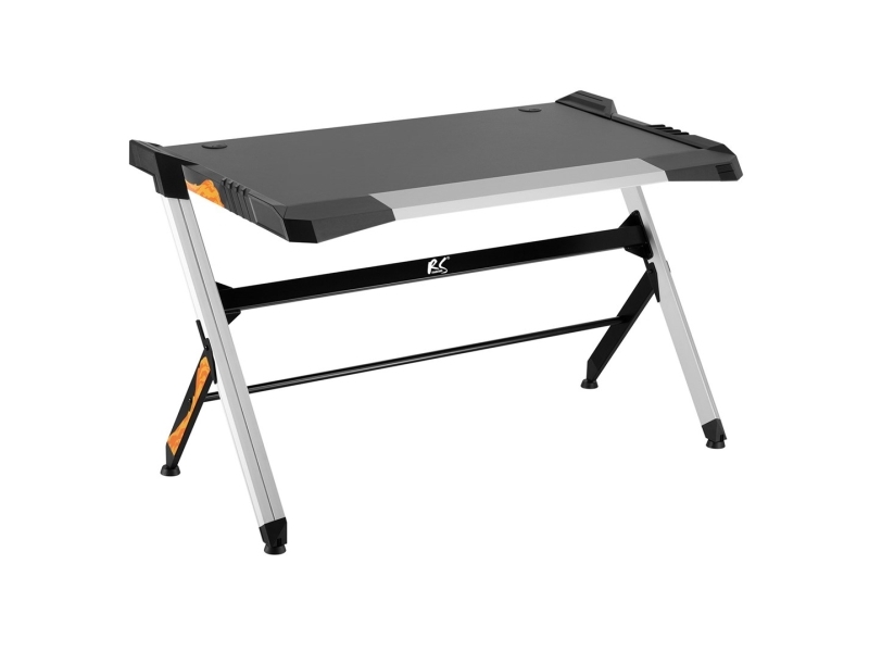 Sort Gaming Desk Black Rgb Led Nanors Rs150 50kg Max Height 780mm - Nano Rs Gaming  - 5902211119197
