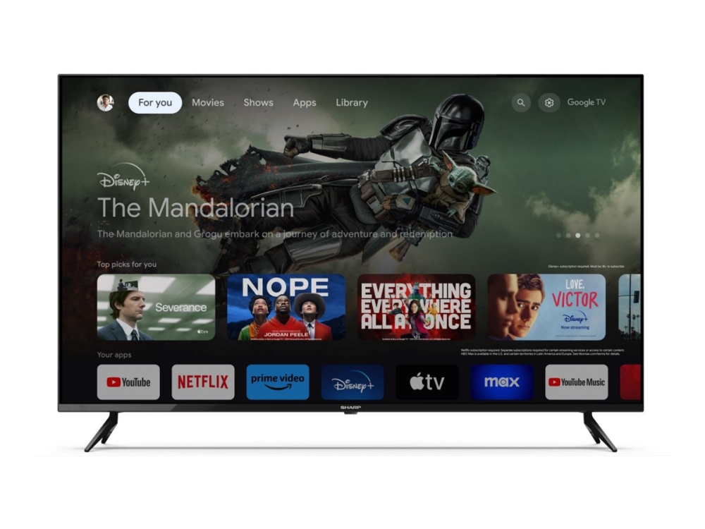 Sharp 50gl4060e Diagonal Klasse Led Bagbelyst Lcd Smart Google Uhd 2160p 3840 2160 Hdr - Sharp Smarttv  - 5905683270816