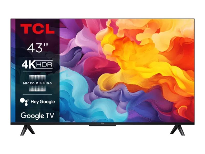 Tcl 43v6b Diagonal Klasse Til V6b Series Led Bagbelyst Lcd Smart Google Uhd 2160p 3840 2160 Hdr Direct - Tcl Smarttv  - 5901292523329
