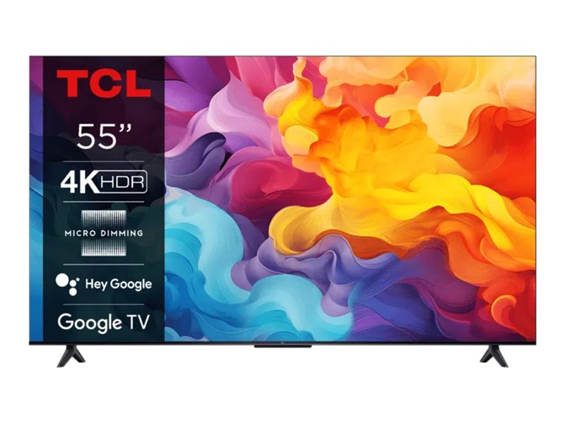 Tcl 55v6b Diagonal Klasse Til V6b Series Led Bagbelyst Lcd Smart Google Uhd 2160p 3840 2160 Hdr Direc - Tcl Smarttv  - 5901292523305