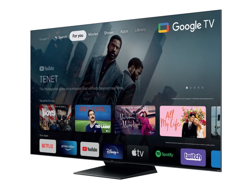 Tcl 55c809 Diagonal Klasse Til C809 Series Led Bagbelyst Lcd Qled Smart Google Uhd 2160p 3840 2160 - Tcl Smarttv  - 5901292521646