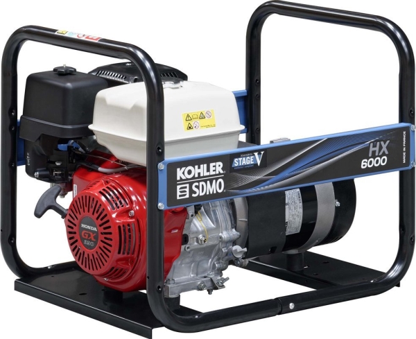 Benzin Kohler Bærbar Elektrisk Generator Kohler Hxc6000 - Kohler Sdmo Laptop  - 3499231003985