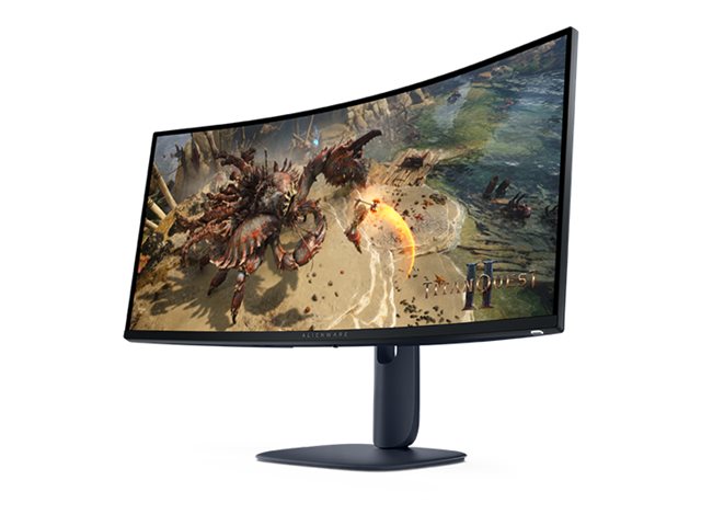 Alienware Gaming Monitor Aw3425dwm Led Skærm Gaming Kurvet 3440 1440 Uwqhd 180 400 M 3000: Displayhdr 400 - Dell Gaming  - 5397184962732