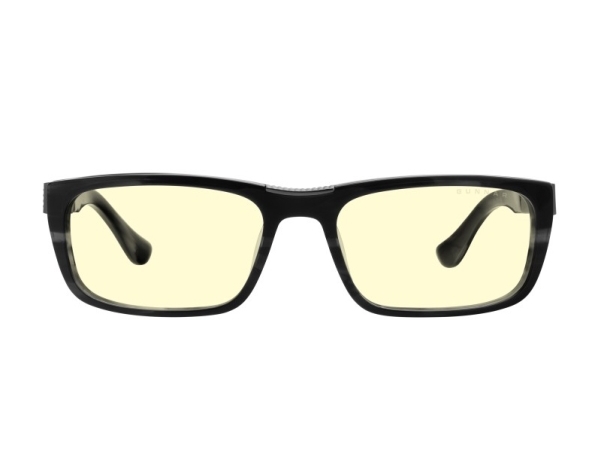 Sort Gunnar Optiks Tah 09525 Unisex Rektandel Klassisk Acetat Aluminium Magnesium Legering Ravfarvet - Gunnar Gaming  - 810003944351