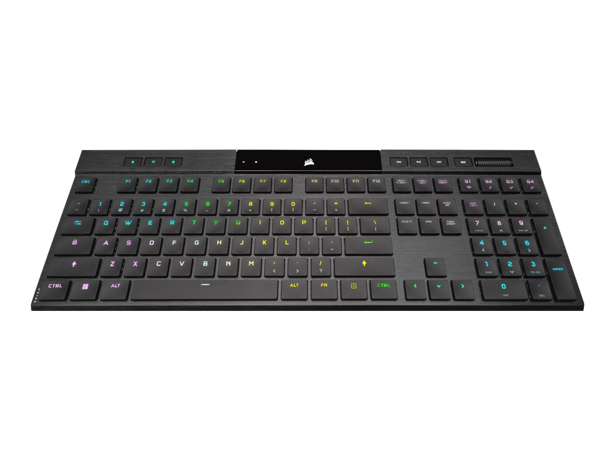 Corsair Gaming K100 Air Rgb Tastatur Mekanisk Per Key Rgb Trådløs Kabling Nordisk - Corsair Gaming