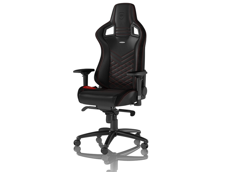 Noblechairs Epic Gaming Stol Sort Rød - Noblechairs Gaming  - 4250144800288