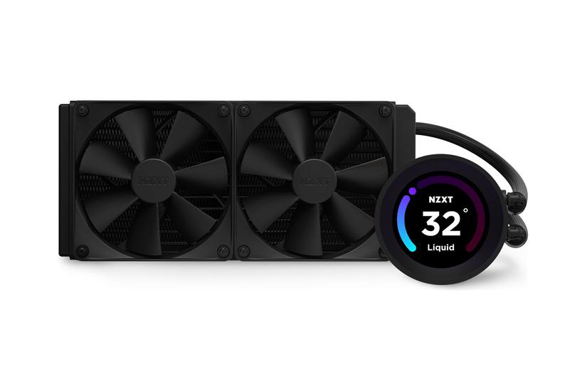 Nzxt Kraken Elite 240 Processors Flydende Kølesystem Med Lcd Display - Nzxt Gaming  - 5056547204116
