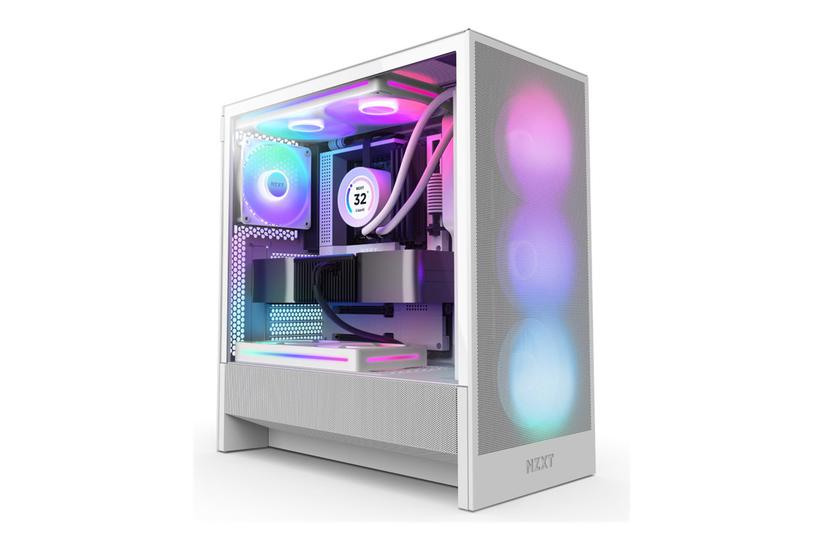 Nzxt Series Flow Rgb Mid Tower Udvidet Atx - Nzxt Gaming  - 5056547205861