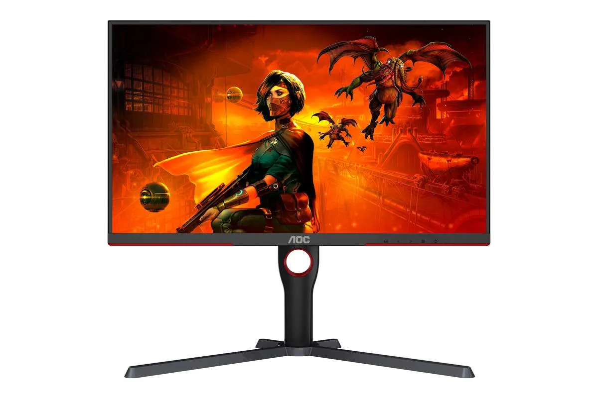 Aoc Gaming U27g3x Led Skærm Gaming 3840 2160 160hz Panel 1ms Sort Rød - Aoc Gaming  - 4038986181426