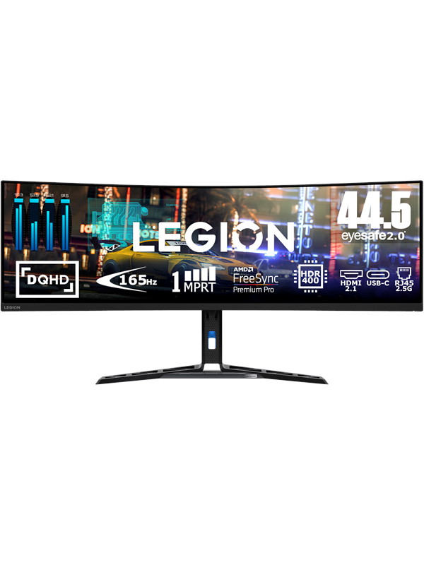 Ampquot Lenovo Legion R45w 5120x1440 Dqhd 165hz 75w Usb Curved - Lenovo Gaming  - 0196803817638