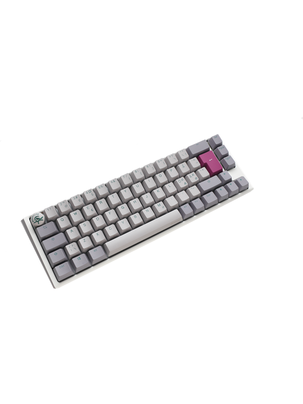 Ducky One Mist Nordic Cherry Brown Rgb Gaming Tastatur Nordisk Grå - Ducky Gaming  - 4711394386828
