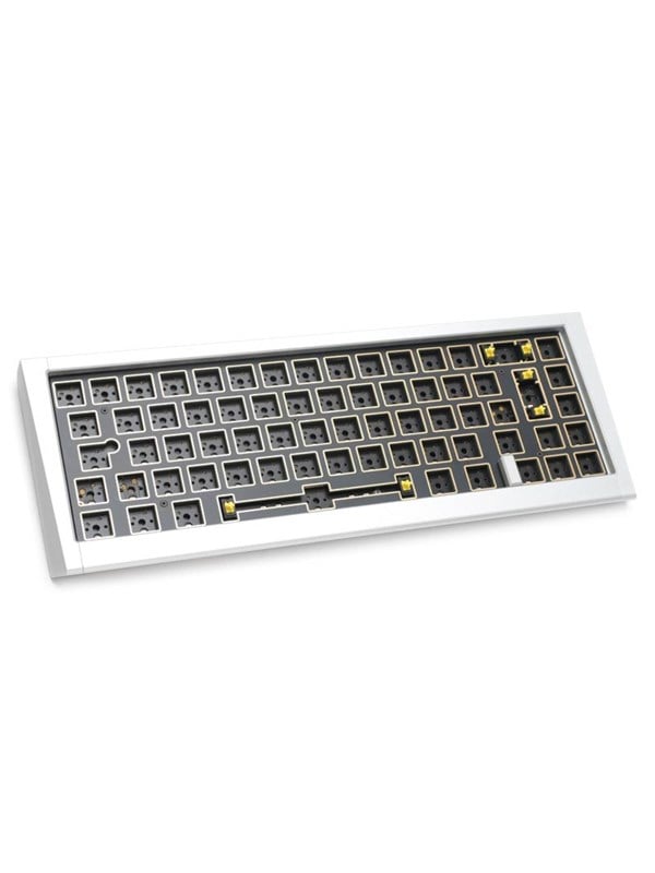 Ducky Outlaw Barebone Iso Gaming Tastatur Uden Numpad Sølv - Ducky Gaming  - 4711394391600