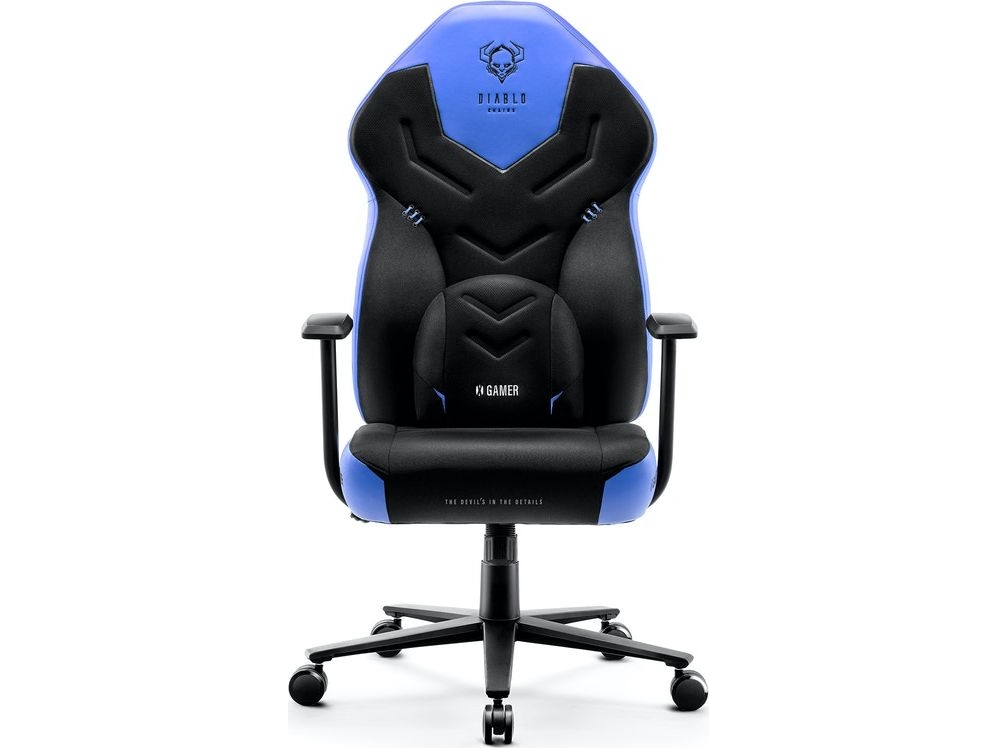 Sort Gaming Stol Diablo Gamer Blå - Diablo Gaming  - 5902560337488