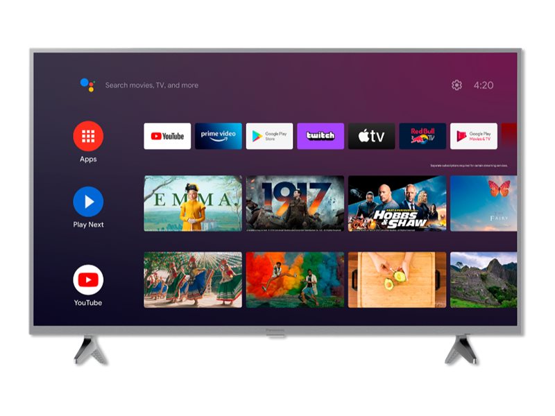 Panasonic 24lsw504s Diagonal Klasse Lsw504 Series Led Bagbelyst Lcd Smart Android 720p 1366 768 Hdr Sølv - Panasonic Smarttv  - 5025232928569
