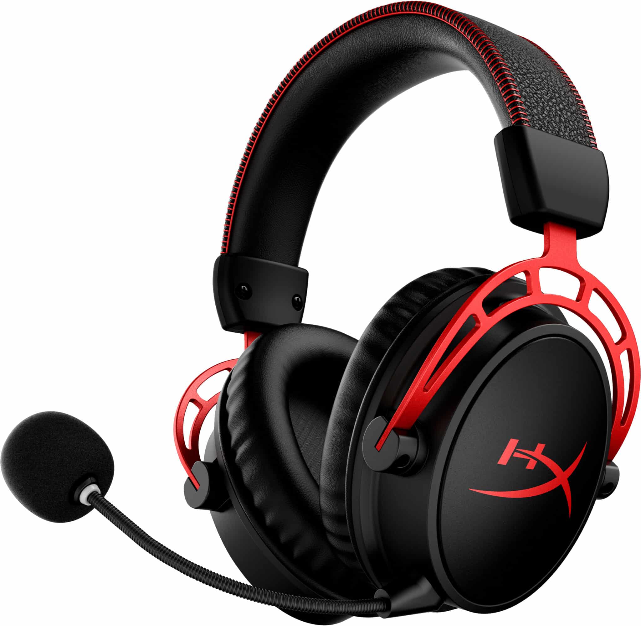 Hyperx Cloud Alpha Trådløst Gaming Headset Sort Rød - Hp Gaming