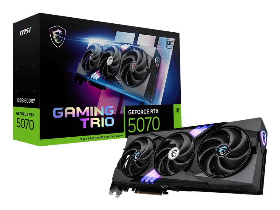 Msi Geforce Rtx 5070 12g Gaming Trio - Msi Gaming  - 4711377303927