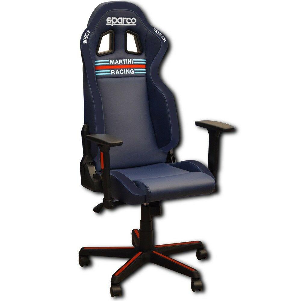 Blå Gaming Stol Sparco 00998spmr Mørke - Sparco Gaming  - 8033280375751