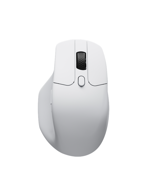 Hvid Keychron Light 78g Ergonomic Gaming Mus Optisk Knapper - Keychron Gaming  - 4895248862444