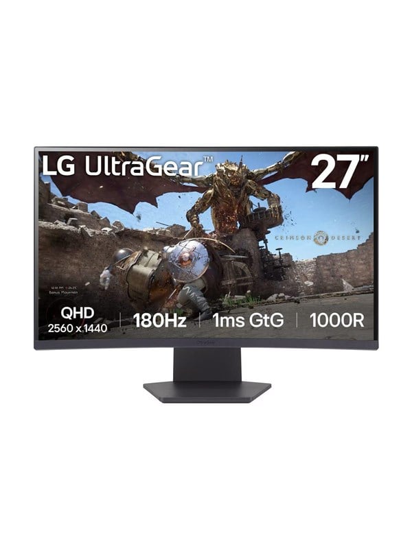 Ampquot 27gs60qx 2560x1440 180hz Curved - Lg Gaming  - 8806096175286