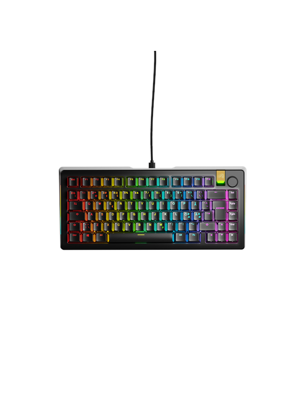 Sort Glorious Gmmk Pro Gaming Tastatur Uden Numpad Nordisk - Glorious Gaming  - 840408300810