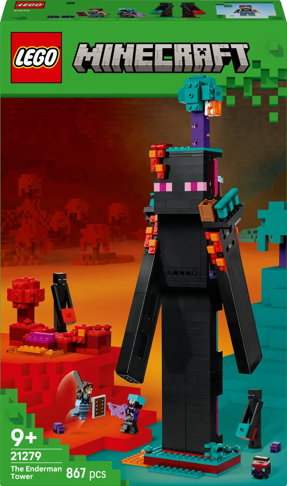 21279 Lego Minecraft Enderman Tårnet - Lego Gaming  - 5702017815534