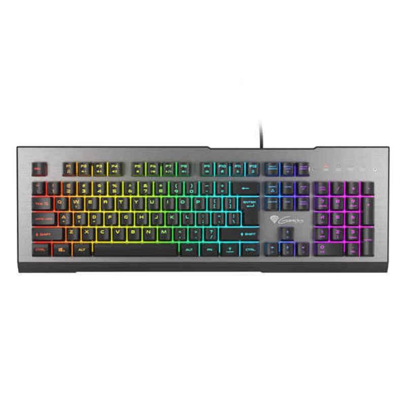 Sølv Gaming Tastatur Genesis Nkg 1621 Rgb Farvet - Genesis Gaming  - 5901969425925
