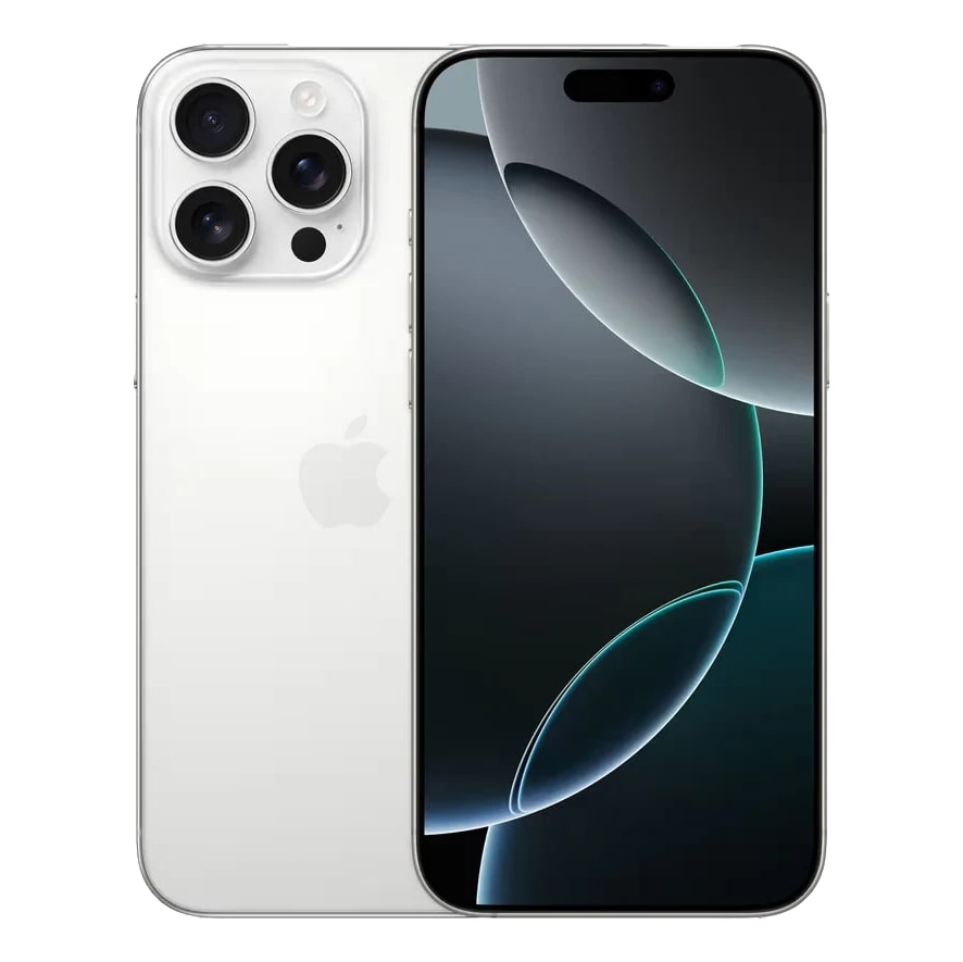 Hvid Brugt Iphone Pro T Titanium Som 128gb - Apple Smartphones