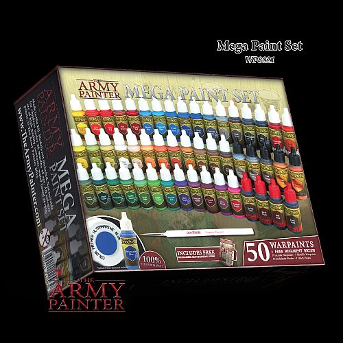 Army Painter Warpaints Starter Set: Mega Paint Set Iii Wp8021 - !army Painter Gaming  - 2580211115628