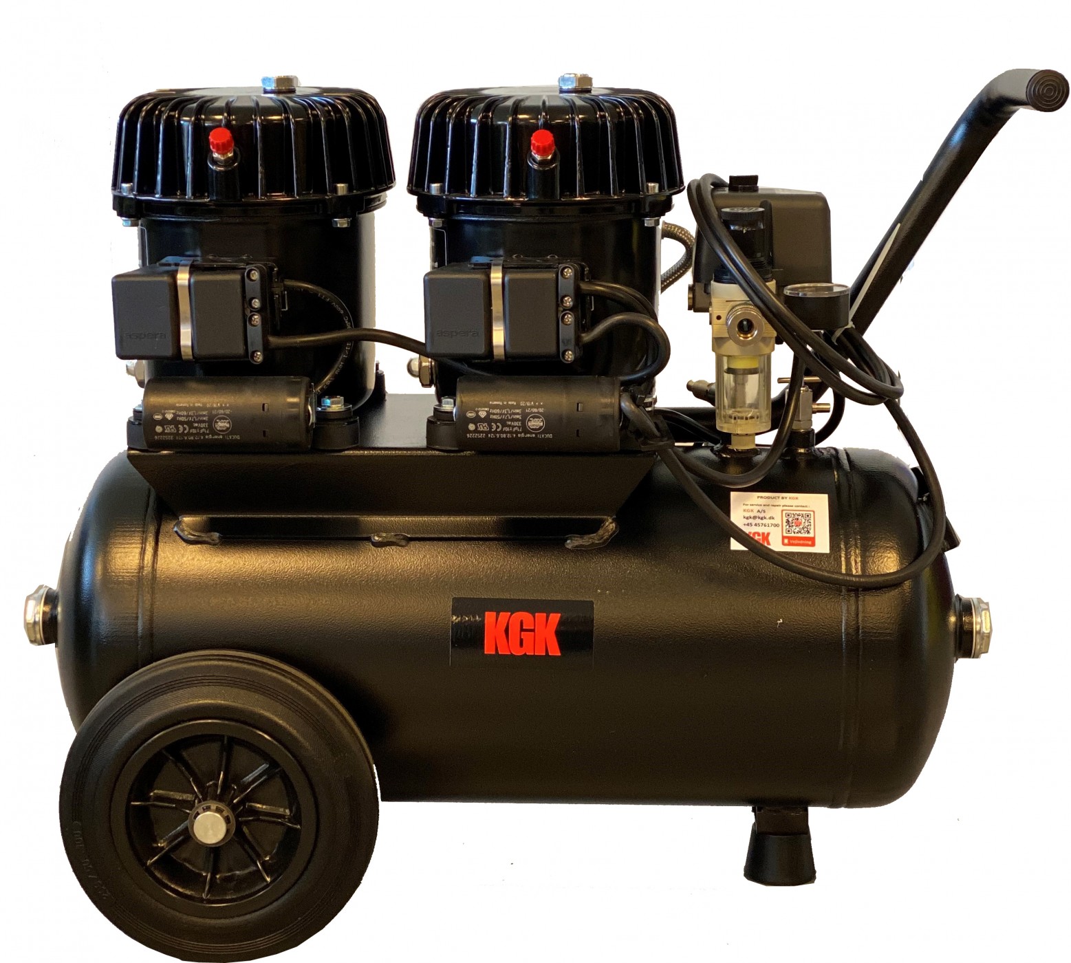 100l Lydsvag Kompressor Kgk Olieholdig - Kgk Laptop  - 5709535500102