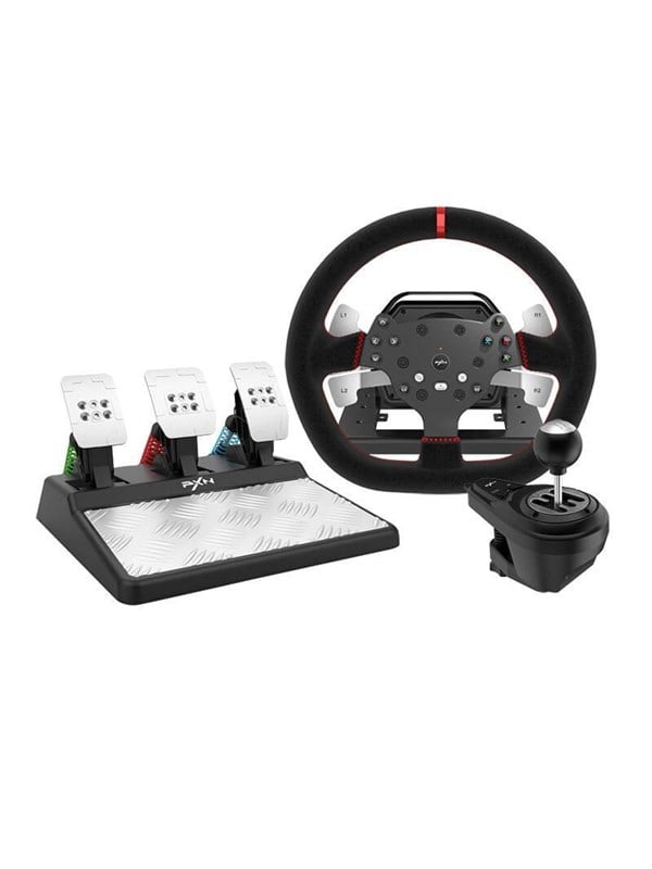 Pxn Gaming Wheel V10 Ps3 Ps4 Xbox One Switch Miscellaneous Steering Wheel Ampamp Pedal Set Sony Playstation - Pxn Gaming  - 6948052901613