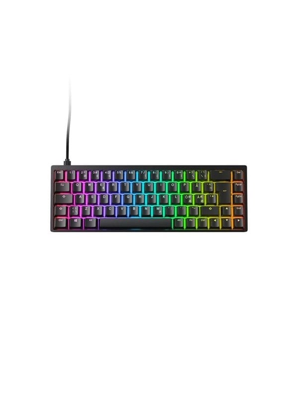 Sort Endgame Gear Kb65he Gaming Tastatur Uden Numpad Nordisk - Endgame Gear Gaming  - 4251442510787