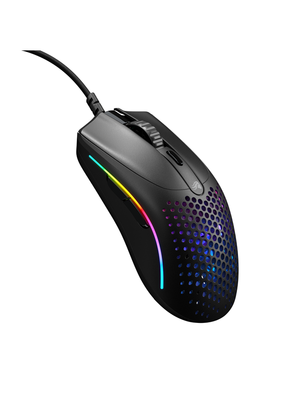 Sort Glorious Model Mini Matte Black Gaming Mus Optisk Knapper - Glorious Gaming  - 0810069975771
