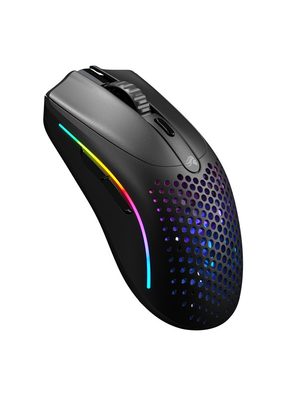 Sort Glorious Model Mini Wireless Matte Black Gaming Mus Optisk Knapper - Glorious Gaming  - 0810069975757