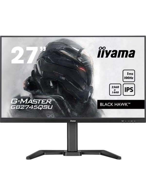 Sort Ampquot Iiyama Master Black Hawk Gb2745qsu Led Monitor Ampquot - Iiyama Gaming  - 4948570124756