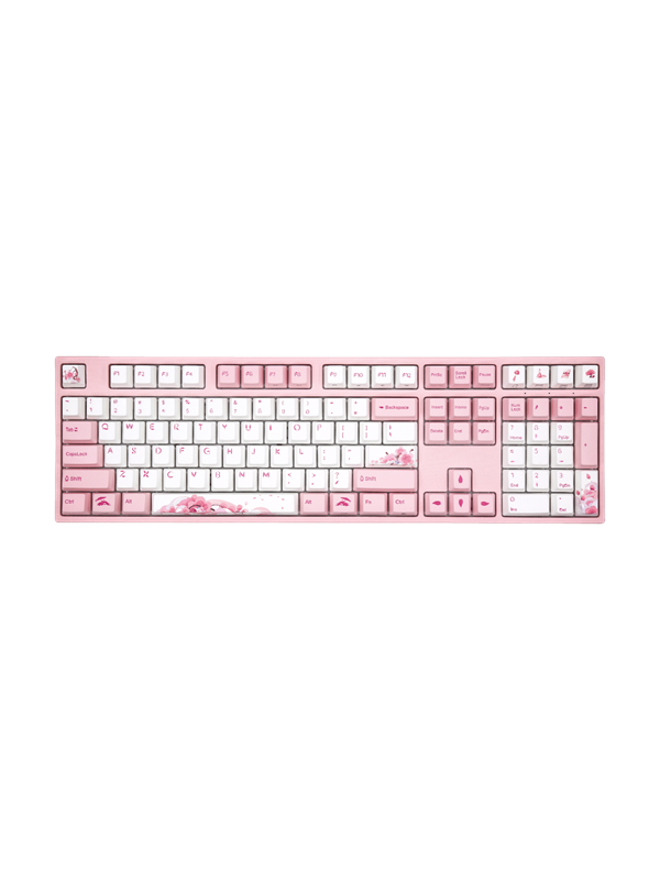 Pink Varmilo Apt109 Sakura 100 Gateron Pro Red Gaming Tastatur Nordisk - Varmilo Gaming  - 6924427331094