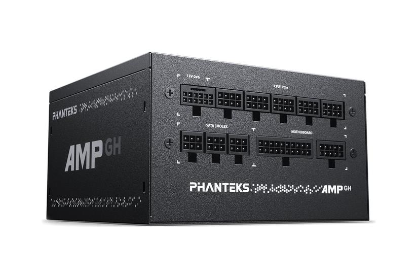 Sort Phanteks & 850 Strømforsyning 850w Plus Gold Atx12v - Phanteks Gaming  - 0886523510413