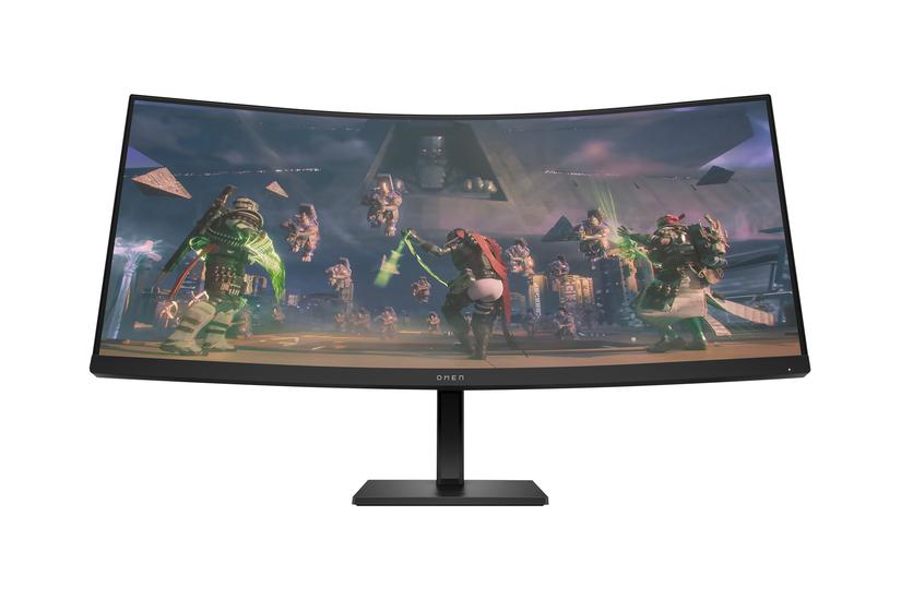 Omen 34c Skærm Kantbelyst Led Amd Freesync Premium 1ms 10ms Wqhd 3440x1440 - Hewlett-packard Gaming  - 0197029618894