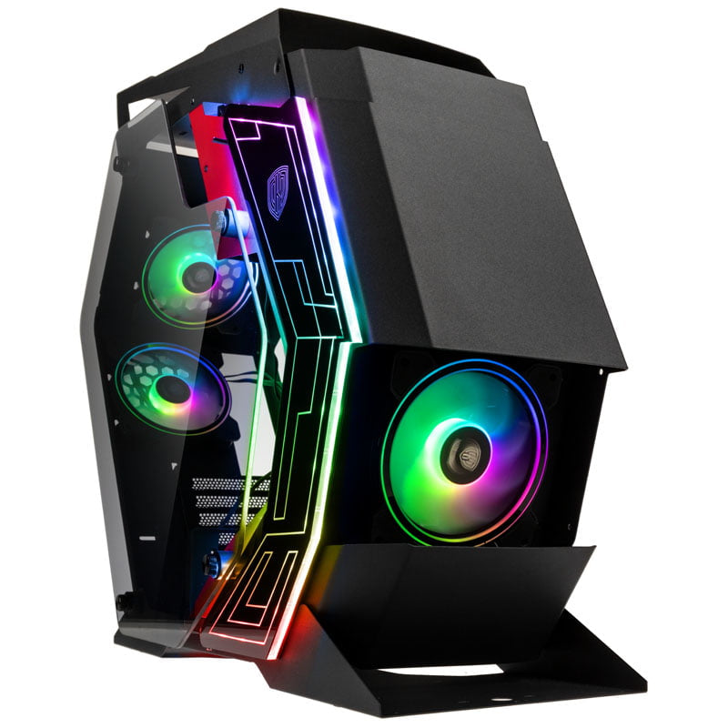 Sort Kolink Big Chungus Hench Edition Midi Tower Argb Showcase Black - Kolink Gaming  - 5999094004535