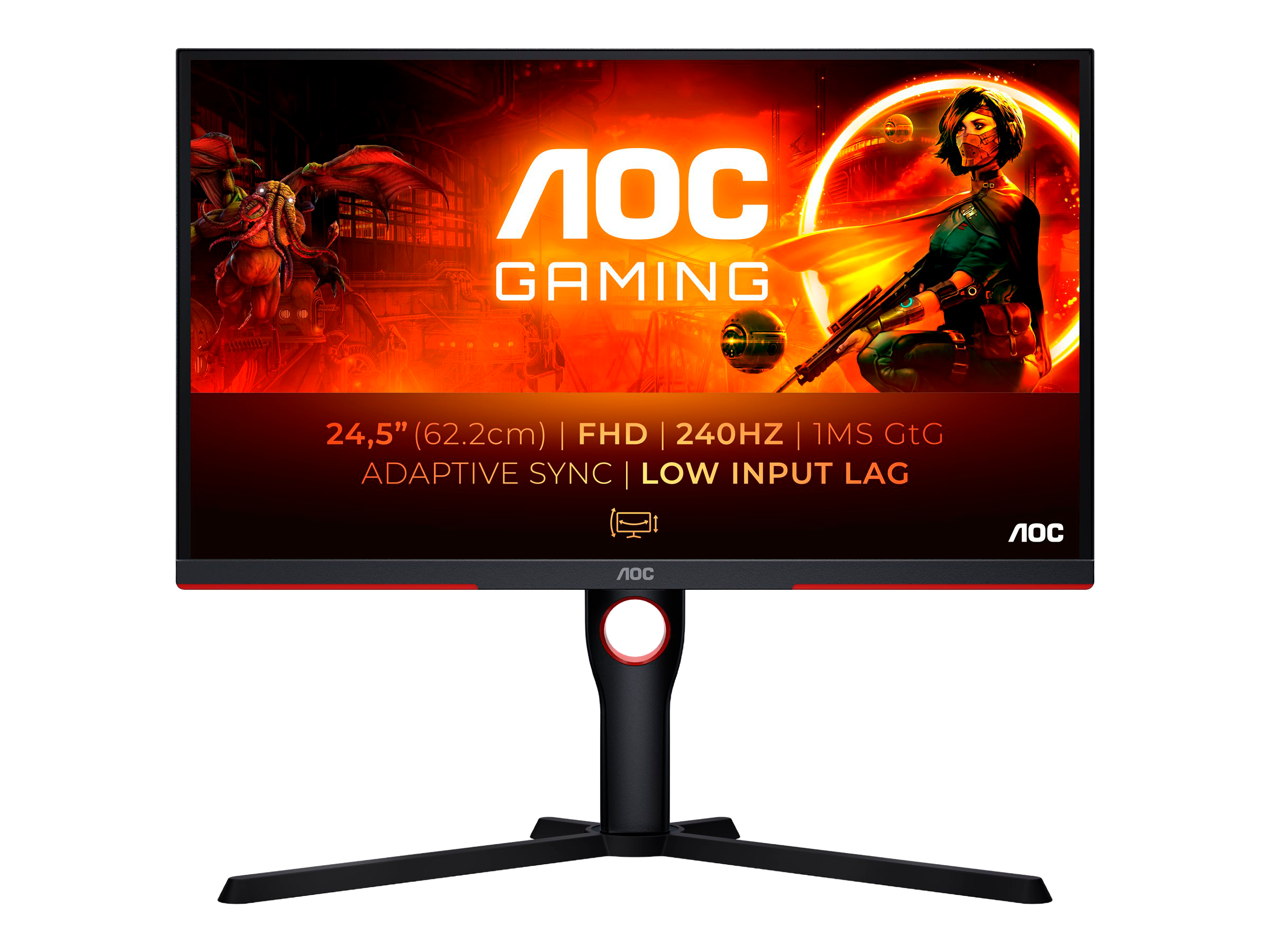 Gaming Skærm Aoc 25g3zm Ampbull Ampbull 240hz Ampbull Full Høj Hastighed & Ergonomi - Aoc Gaming  - 4038986140911