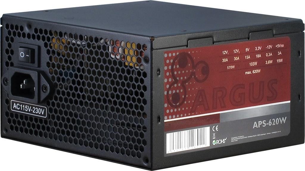 Argus Aps 620w Strømforsyning 620watt - Gaming  - 4260133126022